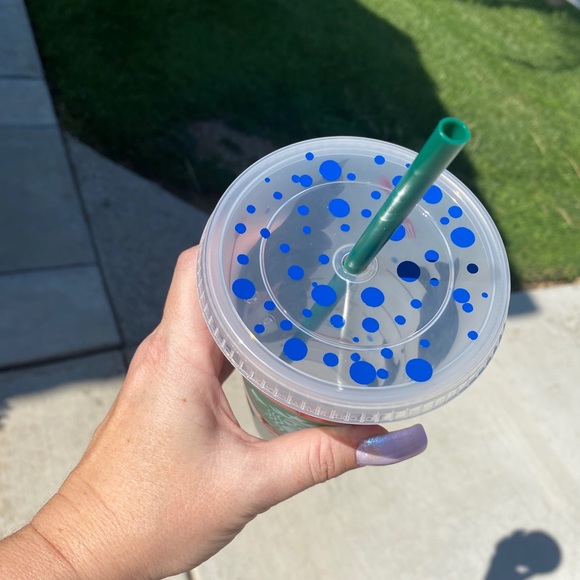 Little mermaid frosted venti Starbucks tumbler - Picture 3 of 4